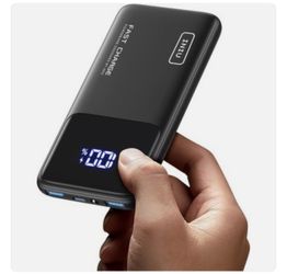 Portable Charger, Slimmest Fast Charging 10000Mah USB C In/Out Power Bank, 22.5W