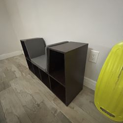 Kids Book Nook Bench 