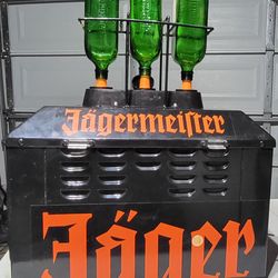 JAGERMEISTER TAP MACHINE THREE BOTTLE SHOT DISPENSER CHILLER