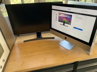 27” Curved Monitor - Still Available