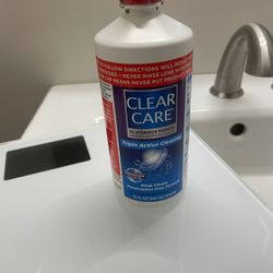 Contact Lens cleaner  - Clear Care