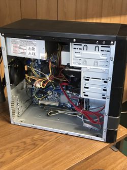Hybrid computer systems. Solid state and A large data drive drive. Very fast systems with Windows 10 Pro