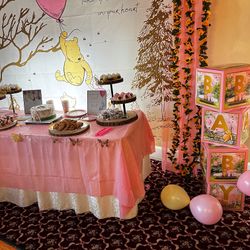 Girl Baby Shower Party Items 