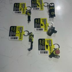 Ryobi Mini’s Key Rings $20 For Set