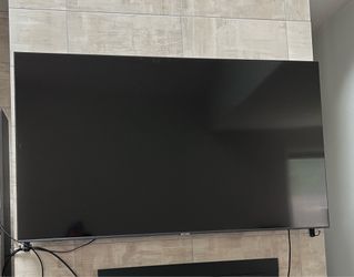 Samsung 65” Smart TV with Sanus Wall Mount