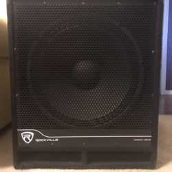 Rockville 18 sales inch powered subwoofer