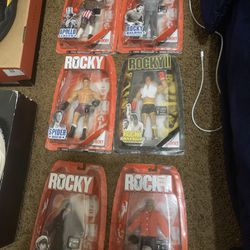 Jakks Rocky Action Figures 