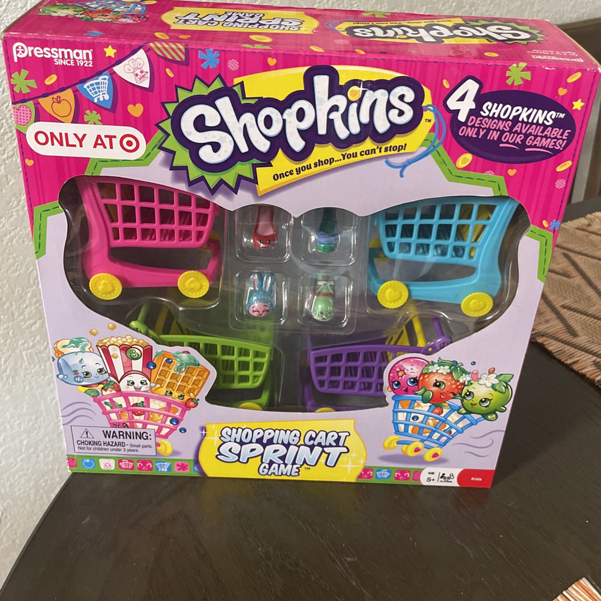 Shopkins Shopping Cart Sprint Game