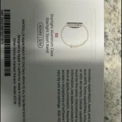 Apple Watch SE 2nd Gen Cellular