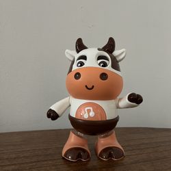 Electric Dancing Cow Toy With Music And Led Lights