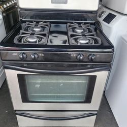 Frigidaire Stainless Steel Apartment Size 30" Wide Gas Stove