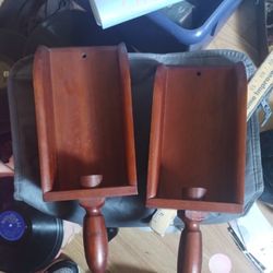 Vintage Wall Decor Candle Light Holders