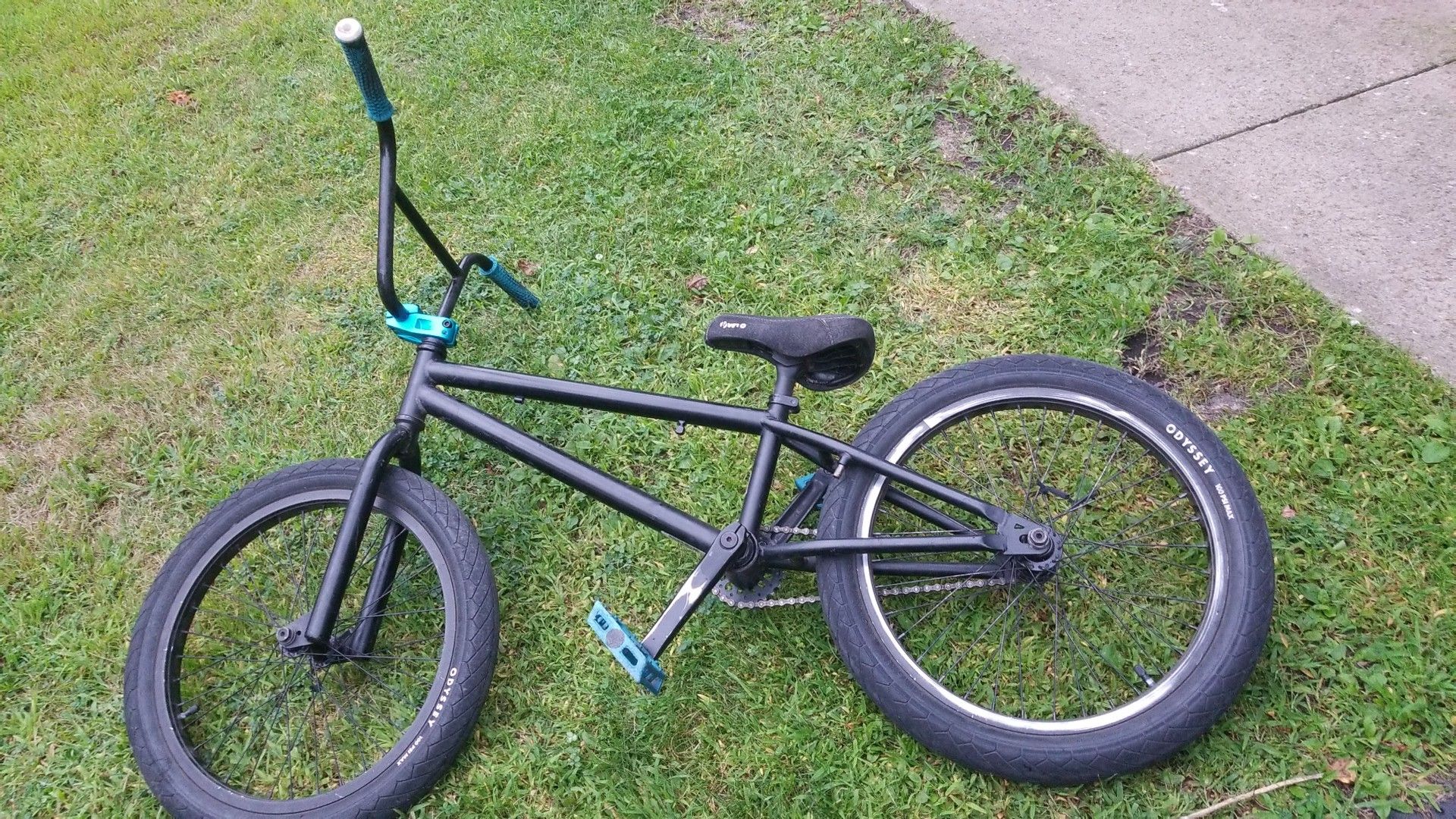 Framed witness bmx bike with a few custom parts