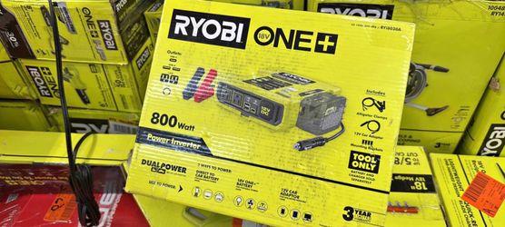 Ryobi 18v power inverter 800watt