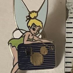 1982 Disney Channel Open Year Tinker Bell Pin