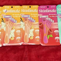 Skintimate Quattro for Women disposable razors