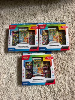 First Partner Series 3 - Pokemon Cards, Sealed