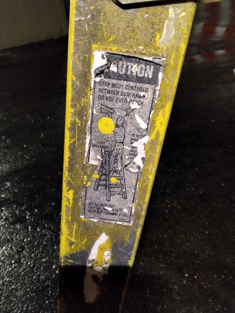 2 Werner Aluminum Stepladders (4ft & 6ft)