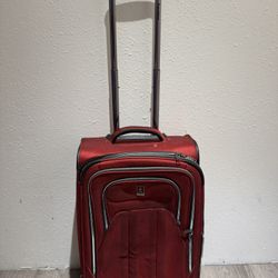 Red Rolling Suitcase (4 Wheels)