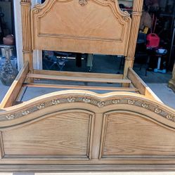 Nice Queen Marble Tops Bedroom Set