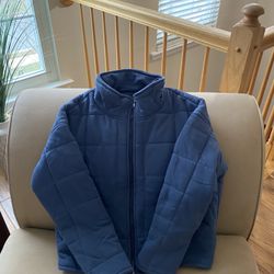 Women Lightweight Zip-Up  Padded Stand Collar