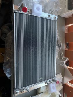 YoApoio Aluminum Radiator Condenser Combo Infiniti G35 G37 370Z