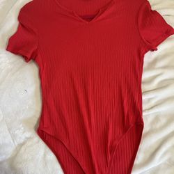 Red Bodysuit 