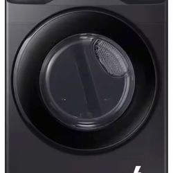 7.5 cu. ft. Vented Stackable Electric Dryer in Brushed Black with Sensor Dry