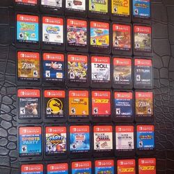 Nintendo Switch Games each different price