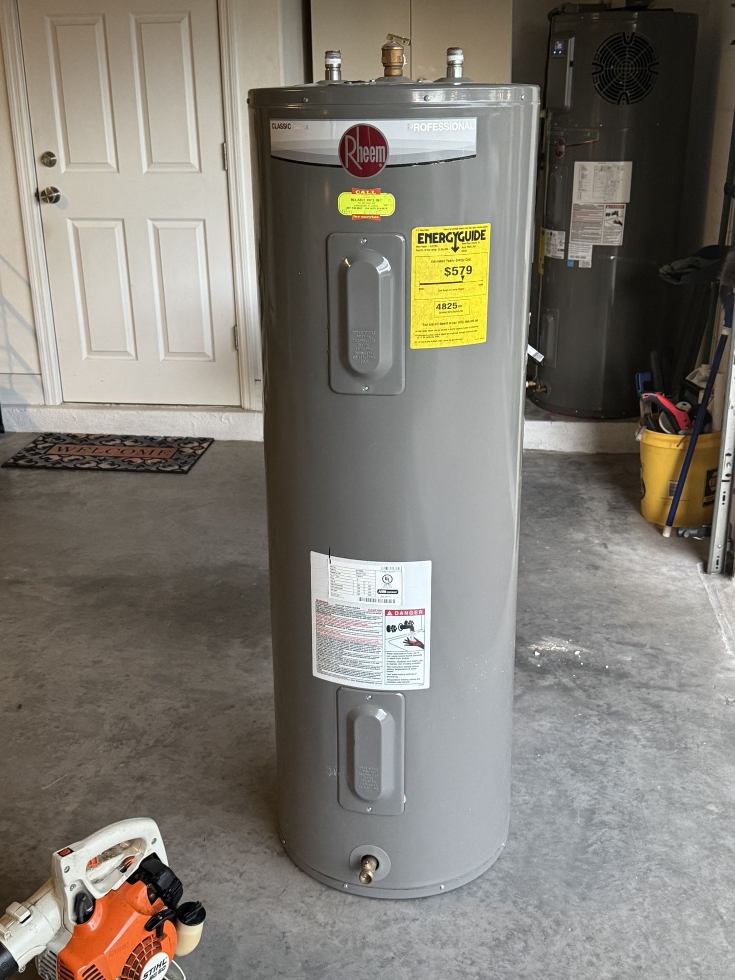 50 Gallon Rheem Water Heater