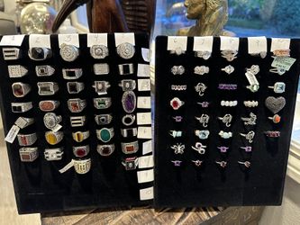 Sterling Silver Rings and Pendants 915 Sterling