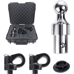 Osakesukar 60692 Gooseneck Hitch Gooseneck Ball OEM Puck System Kit Fit