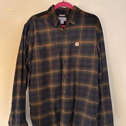 Men’s Long Sleeve Flannel Button Down