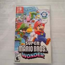 SUPER MARIO WONDER Game For Nintendo Switch