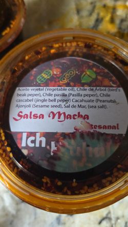 Salsa MACHA,  artesanal Wn Bloomington 