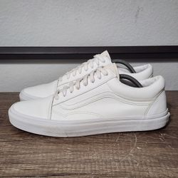 Vans Old Skool Leather Men's Shoes Size 11.5