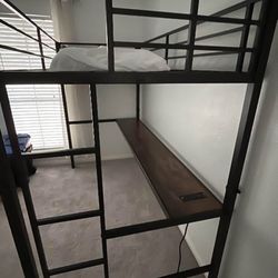 Twin size bunk bed