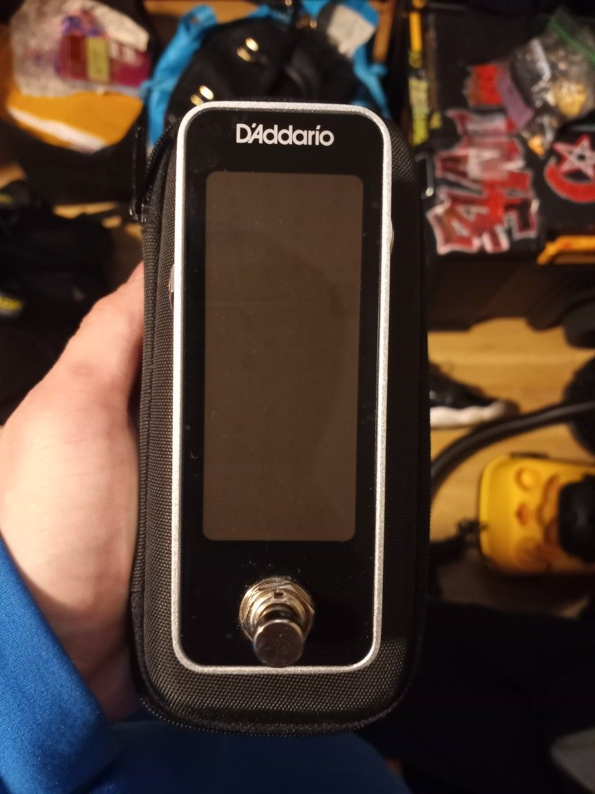 D'Addario Chromatic Pedal Tuner