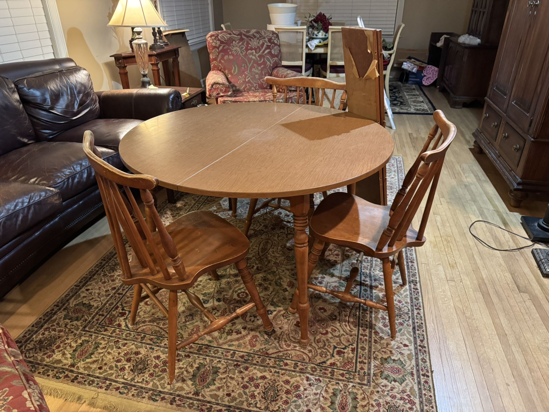 Classic Solid Wood Dining Table – $150 OBO
