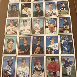 25 Autographed Baseball Cards From 1989 