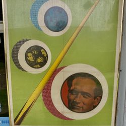 Hustler Movie poster in frame