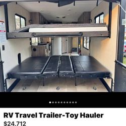 RV Travel trailer -Toy Hauler 