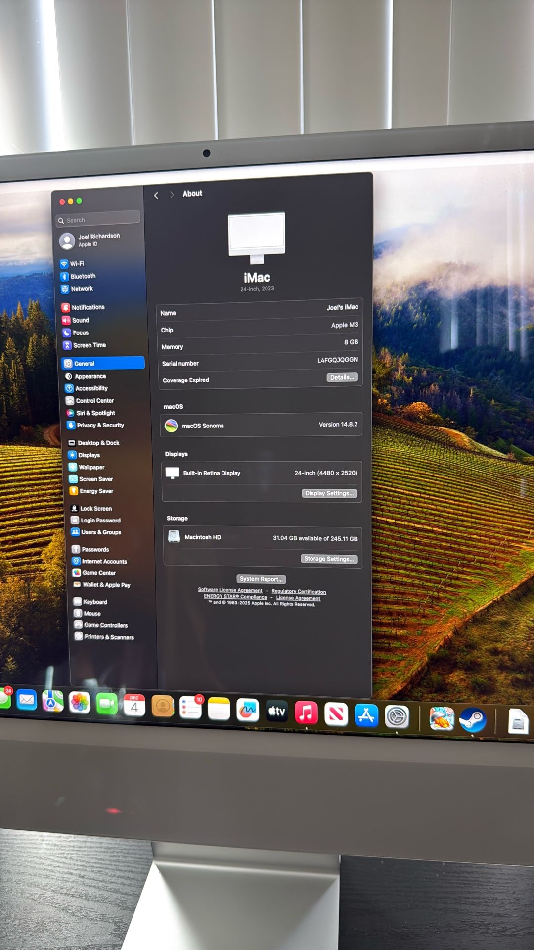 Apple M3 8gb Ram White 