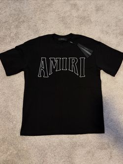 Black amiri mens clothing streetwear designer fashion piece reselling