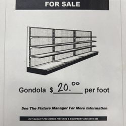 Lozier Gondolas-$20. Per Linear Ft- Office Depot Racine WI