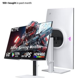 KTC 27inch White Gaming Monitor (New)