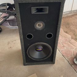15 In. Home Speaker”pro Studio”