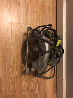 Ryobi circulating saw $20 firm