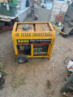 Titan 8000 generator