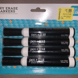 Dry Erase Markers New Unopened